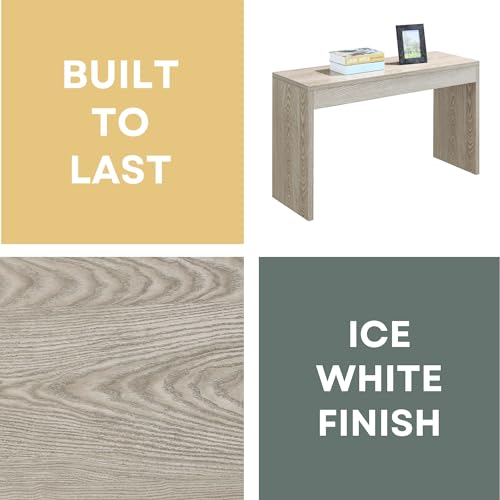 Northfield Entryway Hall Console Table/Desk Convenience Concepts