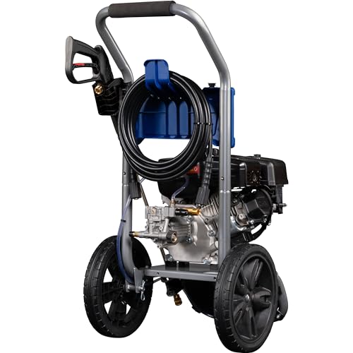 Westinghouse WPX3400 Gas Pressure Washer, 3400 PSI and 2.6 Max GPM, Onboard Soap Tank, Spray Gun and Wand, 5 Nozzle Set, for Cars/Fences/Driveways/Homes/Patios/Furniture Westinghouse
