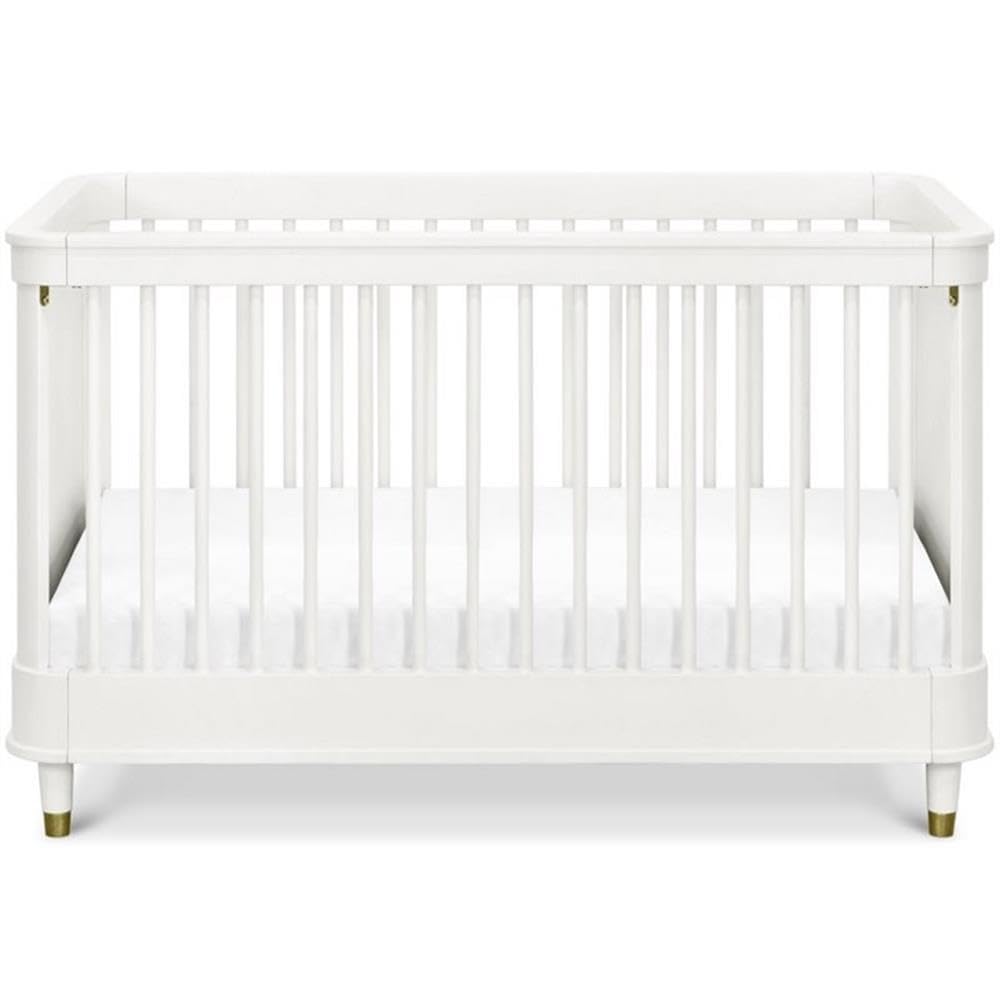NAMESAKE Tanner 3-in-1 Convertible Crib in Warm White, Greenguard Gold Certified NAMESAKE