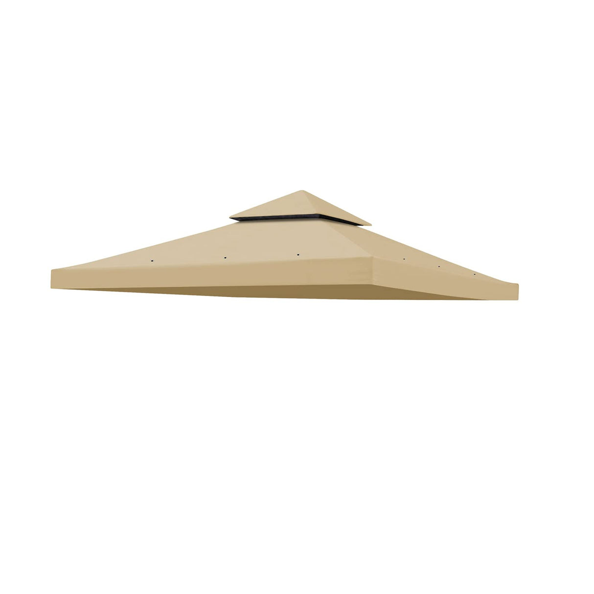BenefitUSA Replacement Canopy Top Cover for 10'X10' Gazebo Polyester Double Tiers for Outdoor Garden Patio Pavilion Sunshade (Beige) BenefitUSA