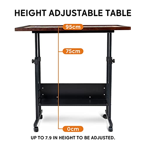 Becko US 1500 Piece Tilting Puzzle Table with Cover Mat & Legs, Jigsaw Puzzle Board with 5 Tilt Angle & Height Adjustment, Portable & Movable Tables with Storage for Adults, Enclosed with 4 Wheels Becko US