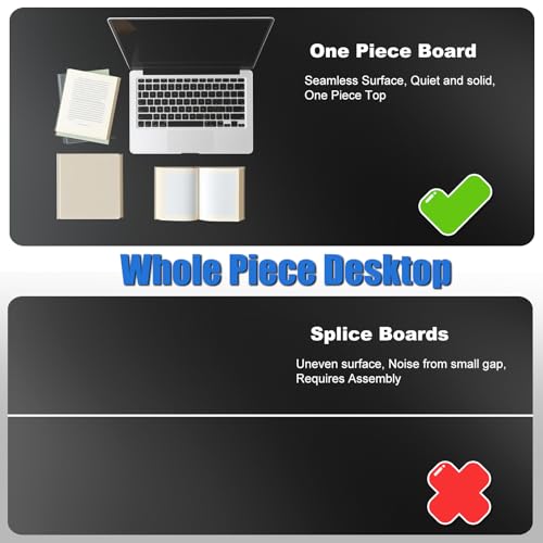 Whole Piece Standing Desk with Wheels Adjustable Height- Mobile Stand up Desk with Lockable Casters, Portable Sit Stand Desks Electric for Home & Office Workstation iWkstation