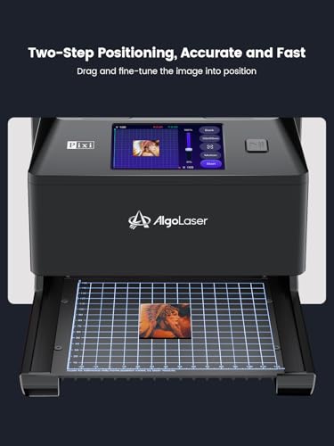 AlgoLaser 5W Smart Laser Engraver Machine: Portable Laser Engraver with 3.5" Touchscreen & AlgoOS System - Hand Draw/Wireless Transmission/SD Card/Offline - Laser Engraving for Wood, Leather AlgoLaser