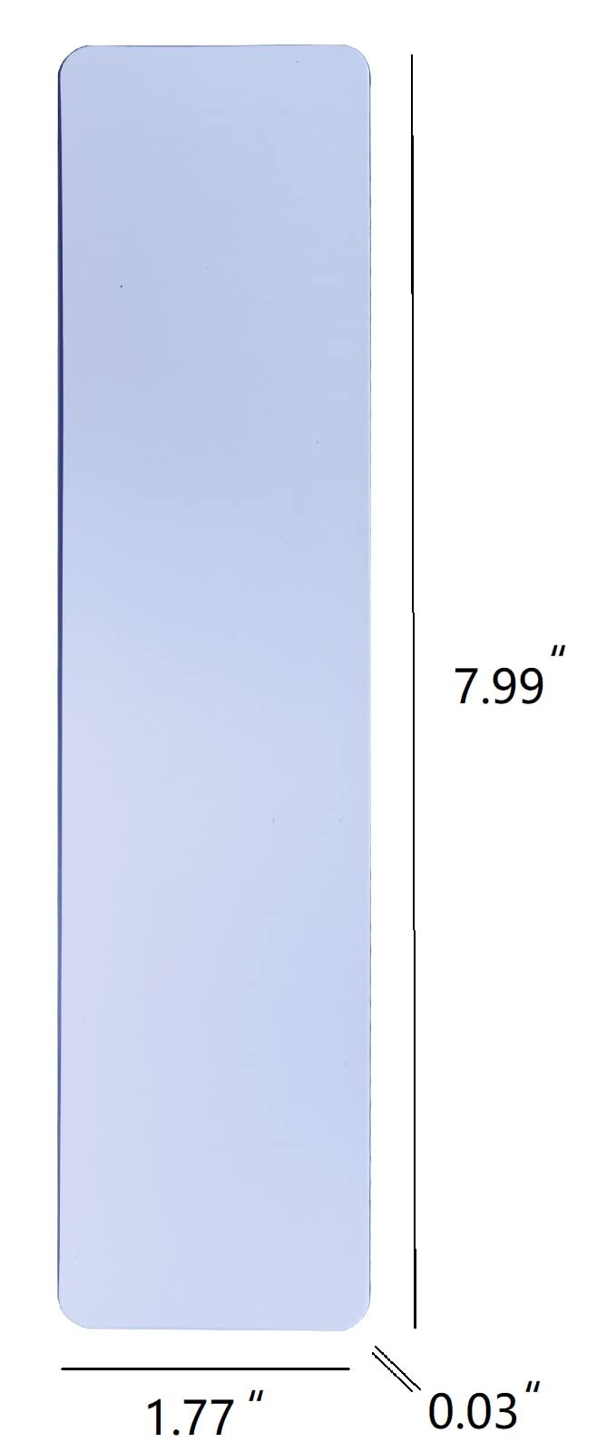 6 Pack Magnetic Lockdown Strips for Iron Door Frames High-Density Magnet Security Devices for School and Office Effective and Easy Solution for Emergency Lockdowns (White) YnFag