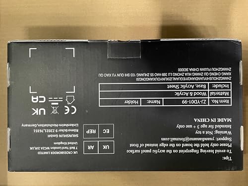 YuanDian Gamer Gifts for Teenage Boy, LED Gaming Headphone Phone Stand with Tray - Wood Holder with Blue Pink LED Night Light, Desk Organizer, Ideal Gift for Gamers, Men, and Music Lovers YuanDian