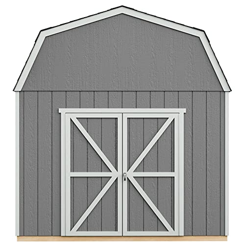 Handy Home Products Braymore 10x16 Do-It-Yourself Wooden Storage Shed Handy Home Products