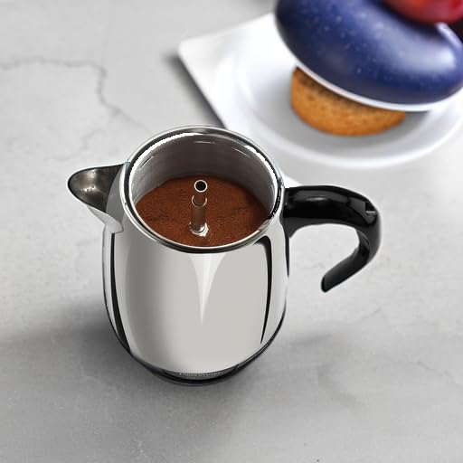 Farberware 12 Cup Electric Coffee Percolator, Coffee Maker with Stainless Steel Basket, Automatic Keep Warm, No-Drip Spout Farberware