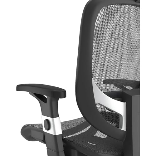 STAPLES Hyken Ergonomic Office Chair | Adjustable Lumbar Support with Breathable Mesh, Swivel Desk Chair for Home Office, Black STAPLES