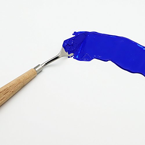 Mont Marte Studio Palette Knife Set, 5 Piece. Selection of Different Sizes and Styles of Stainless Steel Palette Knives. Mont Marte