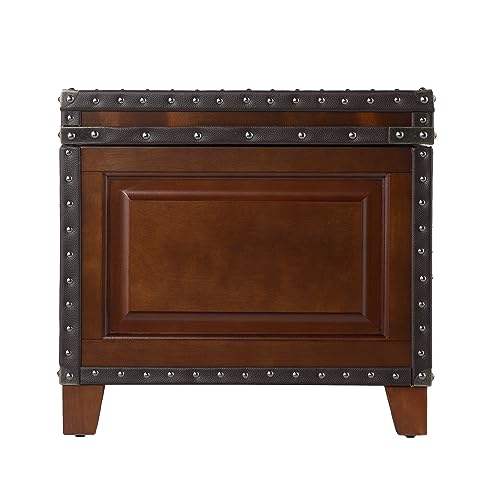 SEI Furniture Amherst Trunk Coffee Table w/ Storage, Brown SEI Furniture