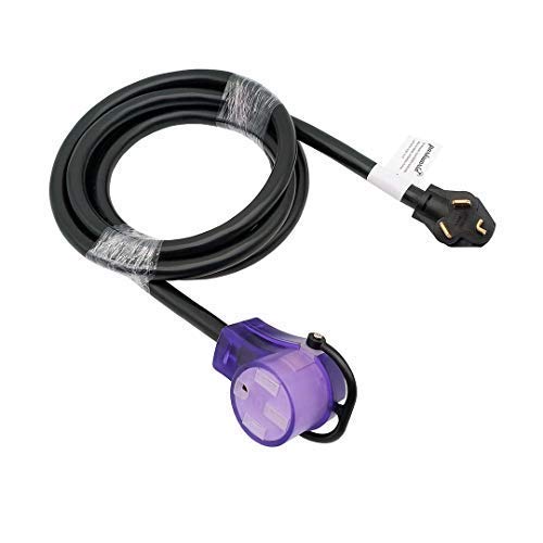 Parkworld 885521 EV Adapter Cord NEMA 10-30P to 14-50R (ONLY for Tesla UMC or Other EV Charging, NOT for RV) (10FT) Parkworld