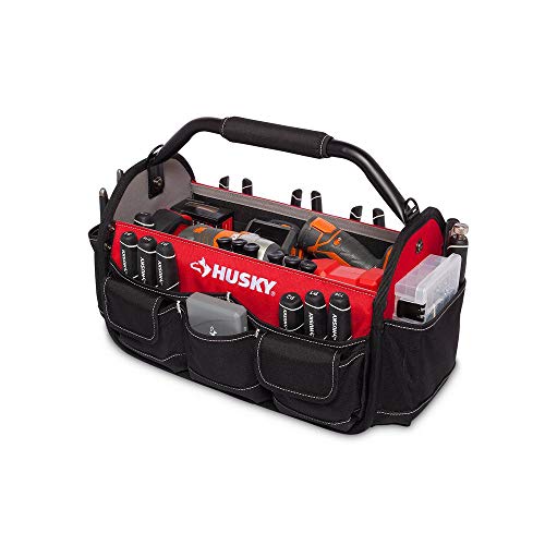 Husky 17 IN OPEN TOOL TOTE Husky