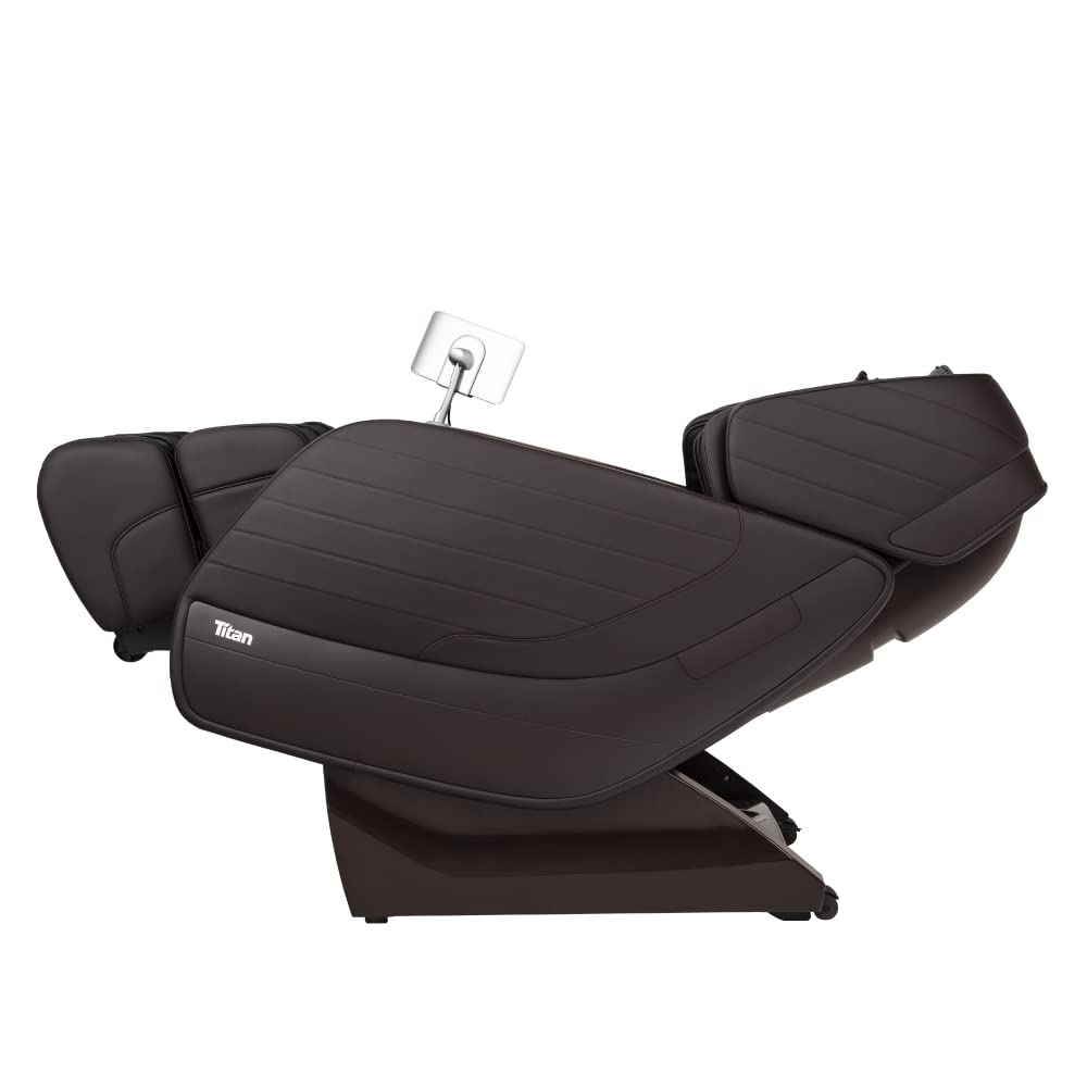 Titan Jupiter LE Premium 3D Massage Chair with 80 Air Cells and L-Track Massage. Advanced 3D Roller Massage with Intelligent Voice Recognition (Taupe) Titan