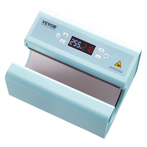 VEVOR Auto Tumbler Heat Press Machine, Automatic Rotation Full Print Mug Heat Press with Temp and Time Setting, Even Heating for 11-30oz Sublimation Tumblers, Mug, Cups (Light Blue) VEVOR