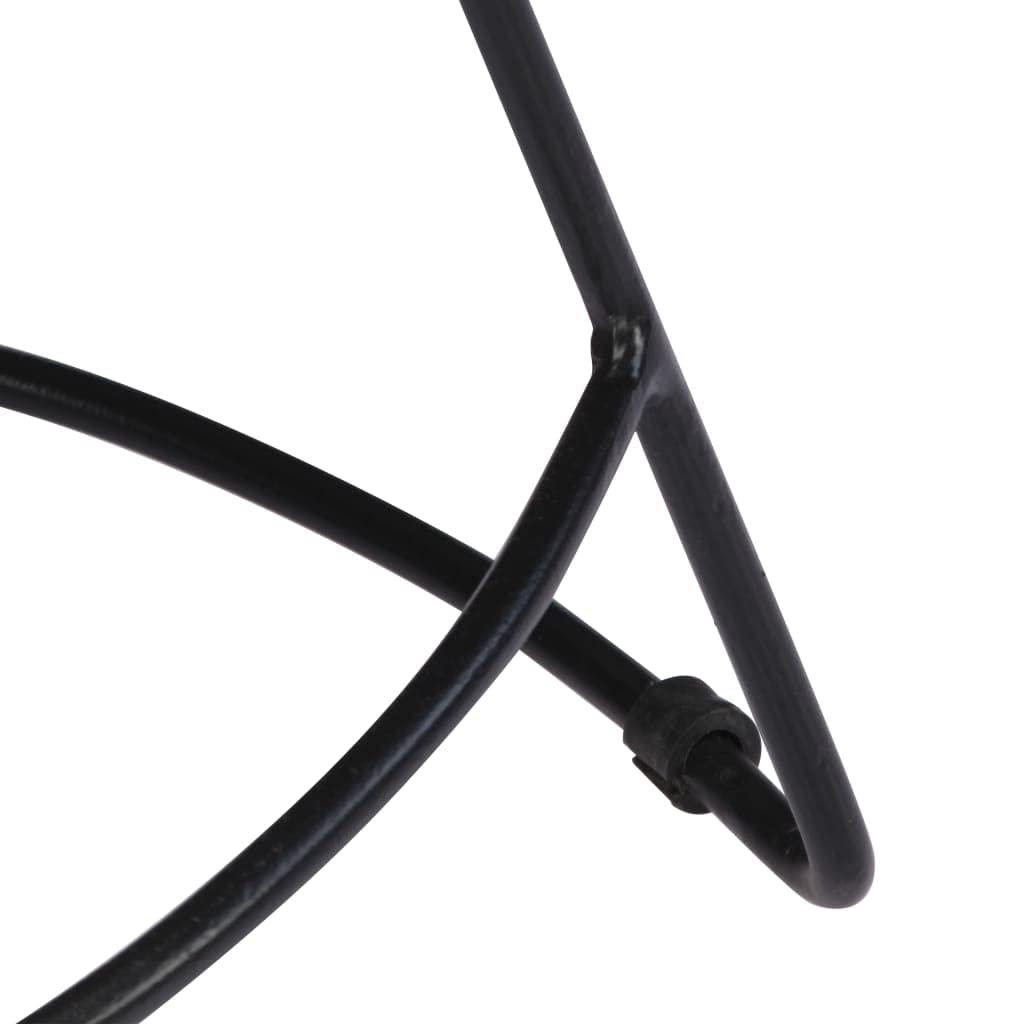 vidaXL Gavin Bar Stools 2 pcs Solid Mango Wood vidaXL