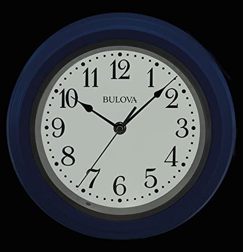 Bulova Clocks Model C4893 Beacon, Blue Bulova