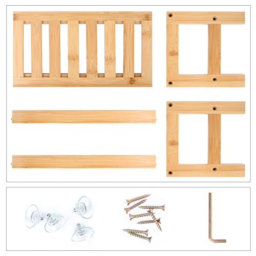 Tohomes Stylish Over The Toilet Bathroom Organizer - Space-Saving Storage Solution for Essentials Tohomes