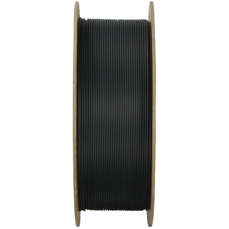 Polymaker PA6-CF Nylon Filament 1.75 Black, 500g Carbon Fiber Nylon Filament 1.75mm, Cardboard Spool - PolyMide PA6-CF Warp Free Nylon 3D Printer Filament Polymaker