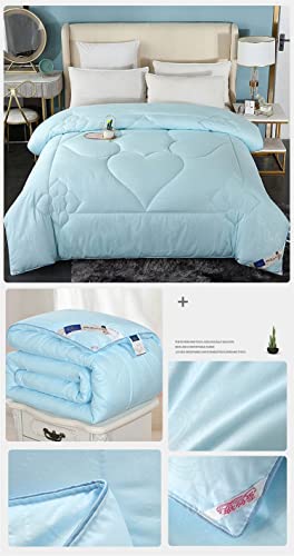 ZZDXW Summer Quilt,Polycotton Fabric Bedding,Summer Duvet Single Double King Size,Four Seasons Duvet Printing,Duvet Insert,Down Classic Quilt Anti Allergy and Warm Comforter Bed Coverless Duvet ZZDXW