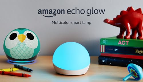 Echo Glow - Multicolor smart lamp, Works with Alexa Amazon