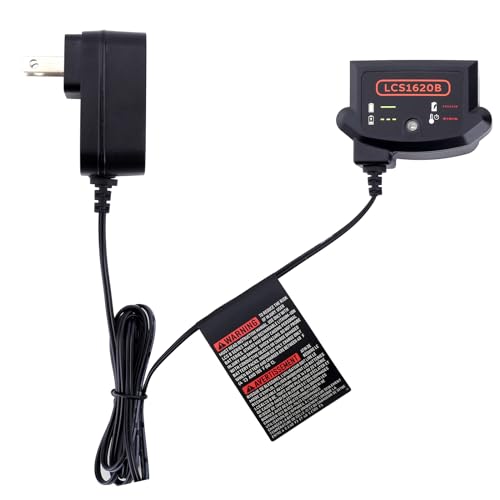 Elefly LCS1620B 20V Lithium Battery Charger Compatible with Black & Decker 20V Lithium Battery LBXR20 LB2X4020 LBXR2020-OPE LBXR2020APB LB2X3020-OPE LB2X4020-OPE ELEFLY
