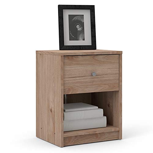 Pemberly Row 3 Piece Dresser and Nightstand Bedroom Set in Jackson Hickory Pemberly Row