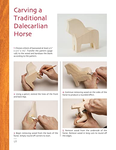 Art & Technique of Scandinavian-Style Woodcarving: Step-by-Step Instructions & Patterns for 40 Flat-Plane Carving Projects (Fox Chapel Publishing) Fox Chapel Publishing
