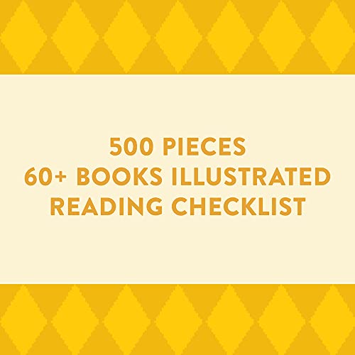 Bibliophile Diverse Spines 500-Piece Puzzle Chronicle Books