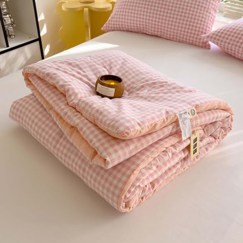 Coverlets Summer Bedspreads Spring Quilt Air Conditioning Quilt Summer Single Cool Quilt 200*230/150*200cm Machine Washable Thin Quilt Clouds Cotton Soft For All Season,Soft And Comfortable ( Color : Bxzpzplj
