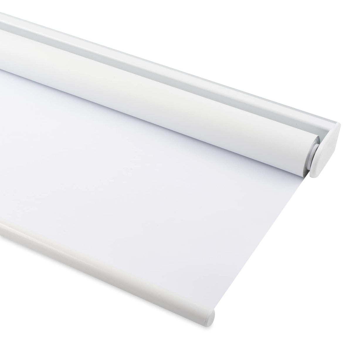 Sunoff Blackout Roller Shades Blinds Cordless for Windows Pull Down Room Darkening Door Blinds with Thermal Insulated Easy to Install for Living Room,Bedroom,Home,Office Bathroom White 33" W x 72" H sunoff