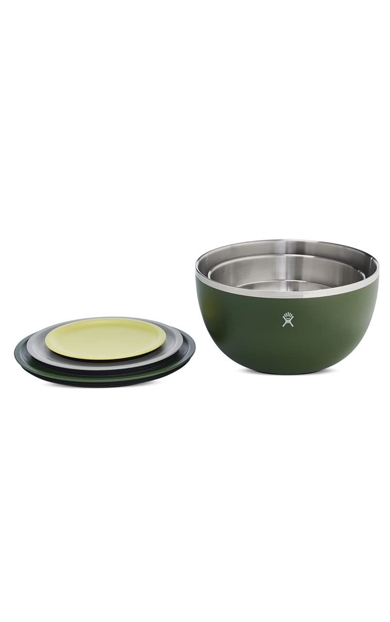 Hydro Flask Outdoor Kitchen Bowl - Stainless Steel Dinnerware Reusable Camping Gear Mess Kit - Dishwasher Safe, BPA-Free, Non-Toxic Hydro Flask