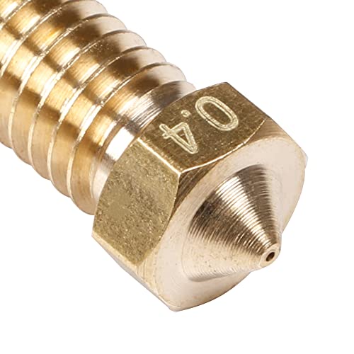 Anycubic 3D Printer Nozzle 0.4 mm/ 1.75 mm High Temperature Wear Resistant, Compatible with Anycubic Kobra 2 Series (5 Pcs) ANYCUBIC