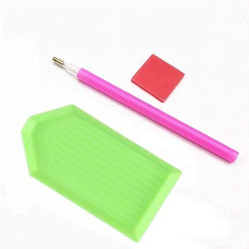 5D DIY Diamond Painting by Number Kit, Tree Winter Snow Scene, Large Size Cross Stitch Kits for Adults Round Crystal Rhinestone Arts Craft, Canvas Supply for Home Wall Decor Gift 40x50cm (16x20in) Marsrut