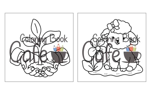 Cozy Spring: Cute Coloring Book for Adults & Teens with Easy and Bold Spring Inspired Designs (Bold and Easy Coloring Books) WoodArtSupply