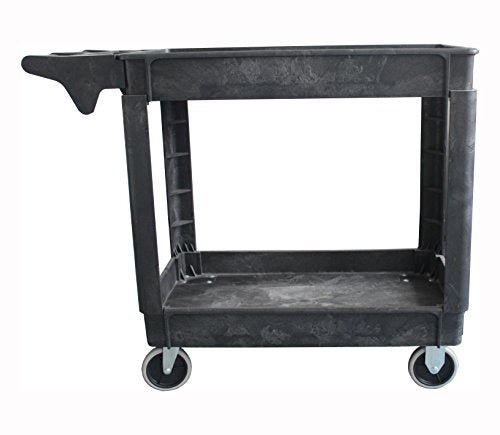 MaxWorks 80855 500-Pound Service Cart With Two Trays (40" x 17" Overall Dimensions) MaxWorks