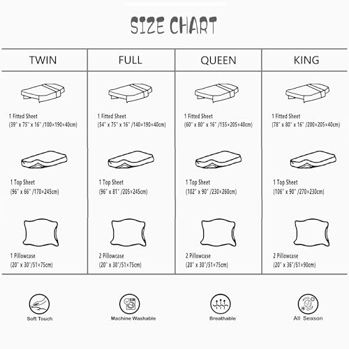 Erosebridal Pink Christmas Bed Sheets, Cartoon Santa Claus Sheet Set Twin for Kids Boys Girls Women Bedroom, Snowman Pine Fitted Sheet + Christmas Tree Cute Deer Top Sheet + 1 Xmas Decor Pillow Case Erosebridal