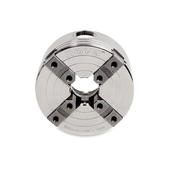 Nova 48308 G3 Lite Wood Lathe Bowl Turning Chuck Bundle Direct Thread 1” x 8TPI (Includes chuck, 2" jaw set, plus 10" Cole Jaw set w HD bumper kit) Nova