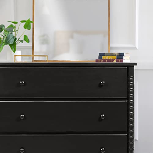 Davinci Jenny Lind Spindle 3-Drawer Dresser in Ebony DaVinci