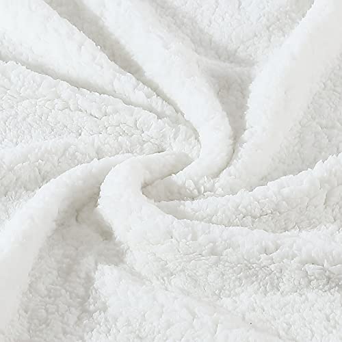 Eddie Bauer - Twin Size Blanket, Ultra-Soft Plush Bed Blanket with Faux Shearling Reverse, Oversized Bedding for Couch or Bed (Mountain Village Red) Eddie Bauer
