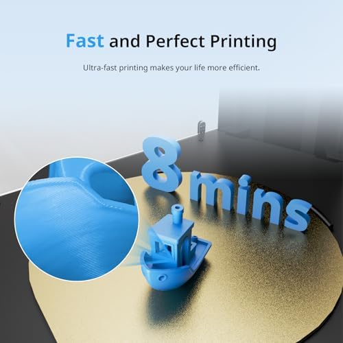 FLSUN T1 Pro 3D Printer, 1000mm/s High-Speed Printing, 60℃ Chamber Heat, Fully Auto Leveling and AI Camera, Support 300°C Print, Large Print Size 11.2"" x11.2 x13 FLSUN