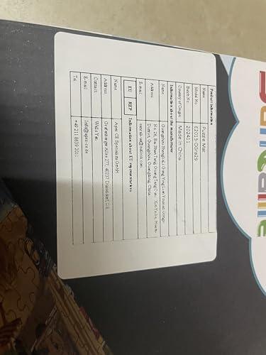 Sancallie Puzzle Mat Roll Jigsaw Storage Felt Mat, Jigroll Up to 1,500 Pieces with 4 Puzzle Trays, Material for Jigsaw Puzzle Player, Box with Drawstring Storage Bag Sancallie