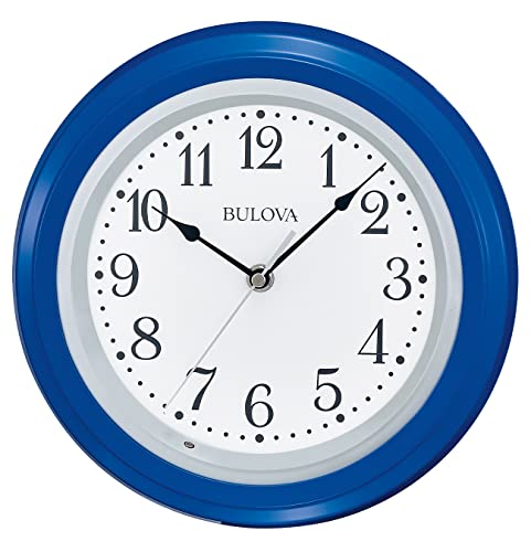 Bulova Clocks Model C4893 Beacon, Blue Bulova
