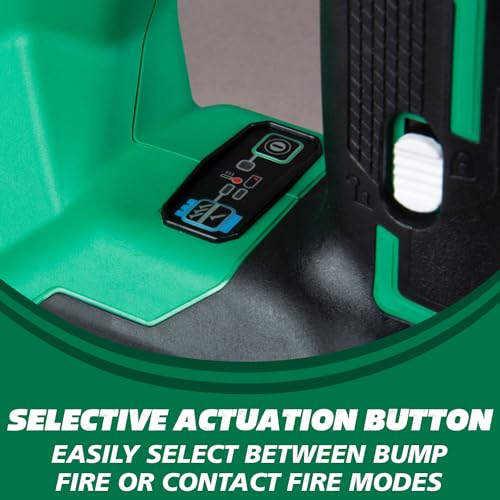 Metabo HPT 18V MultiVolt™ Cordless Brad Nailer Kit, 18 Gauge, 5/8" up to 2" Brad Nails, Includes (1) 18V 2.0Ah Lithium Ion Battery w/Fuel Gauge, Charger, Bag, Lifetime Power Tool Warranty, NT1850DFT Metabo HPT