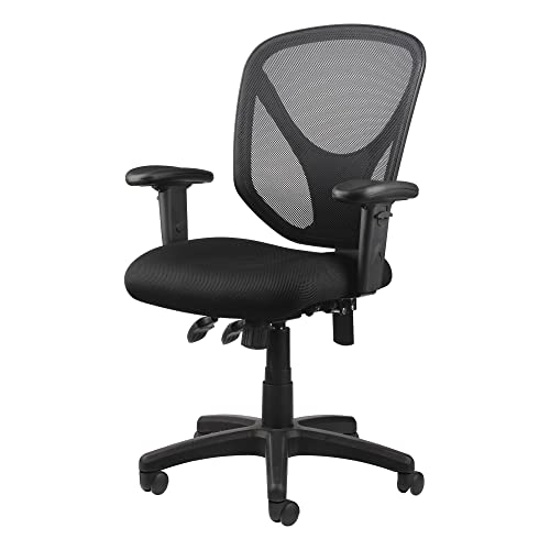 Realspace® MFTC 200 Multifunction Ergonomic Super Task Chair, Black Realspace