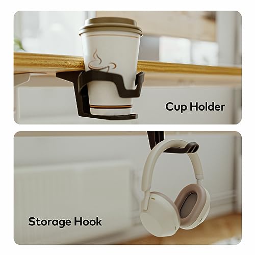 FAMISKY Electric Standing Desk, 63 x 24 Inches Height Adjustable Desk, Ergonomic Home Office Computer Workstation with Splice Board, Light Rustic Brown FAMISKY