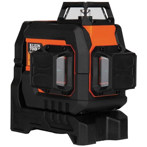 Klein Tools 93CPLG Compact Self-Leveling Laser Level, Bright Green 360-Degree Laser Planes, Rechargeable, Magnetic Mount Klein Tools