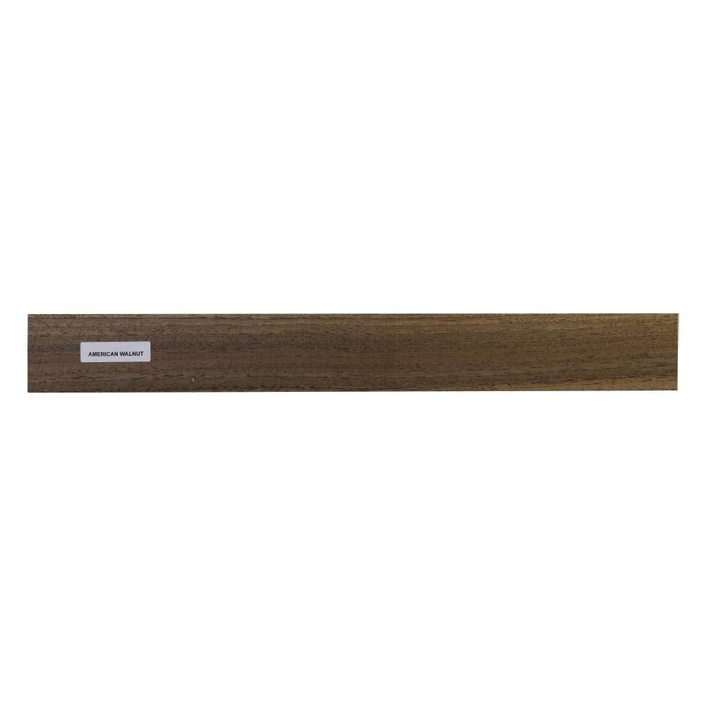 Pack of 4, Black Walnut Lumber Boards - 3/4" x 2", Best Hardwood Lumber for Cutting Boards (3/4" x 2" x 12") Exotic Wood Zone