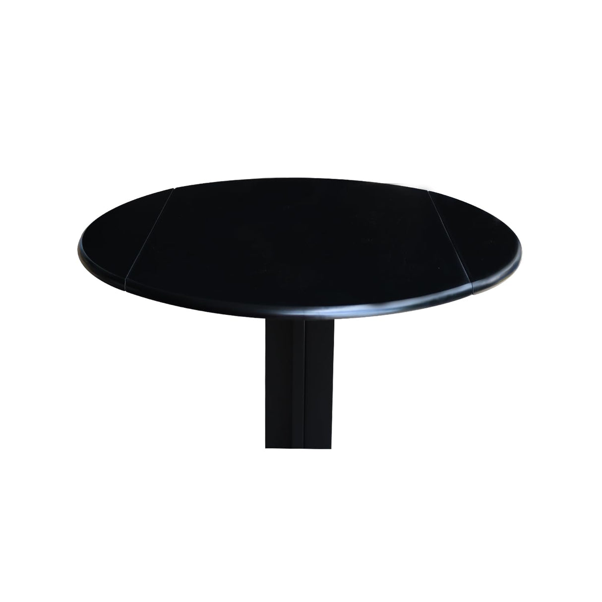 International Concepts Dual Drop Leaf Dining Table, 36-Inch, Black IC International Concepts