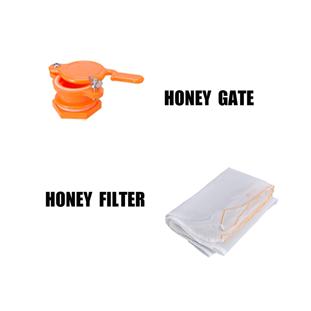 BeeCastle Beekeeping Supplies 22PCS Beekeeping Tools Kit, Bee Keeping Supplies-All Tools Kit Bee Keeping Starter Kit for Beginners and Professional Beekeepers BeeCastle