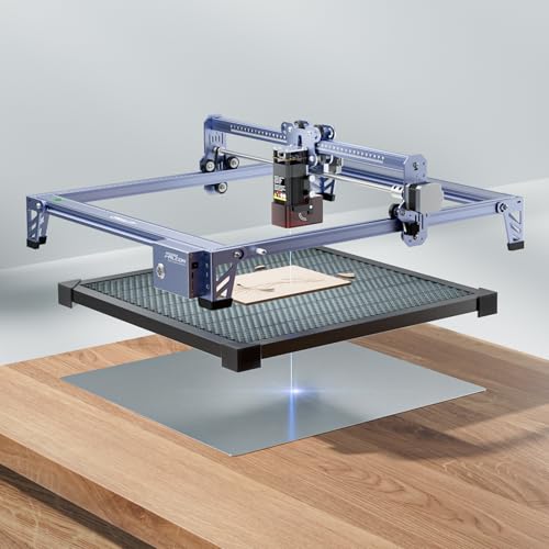 Creality Falcon 10W Laser Engraver, with Honeycomb Laser Bed 500x500mm, 10000mm/min, 72000mW High-Precision Laser Cutter for Wood, Acrylic, Pre-Installation and Out-of-The-Box Creality